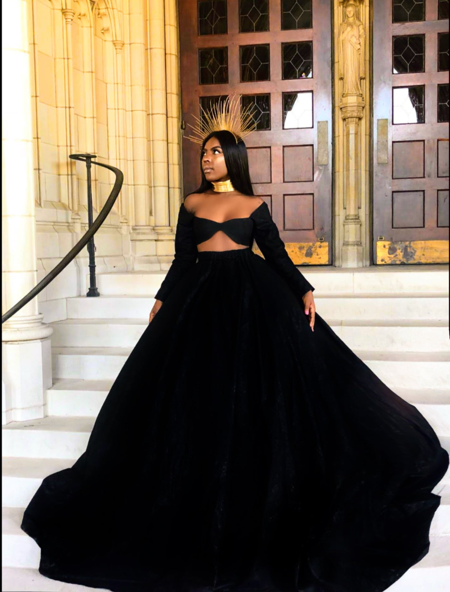 Bahati | Two-piece Ball Gown | By Attaa
