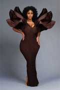 DÈSIRA BROWN DRESS
