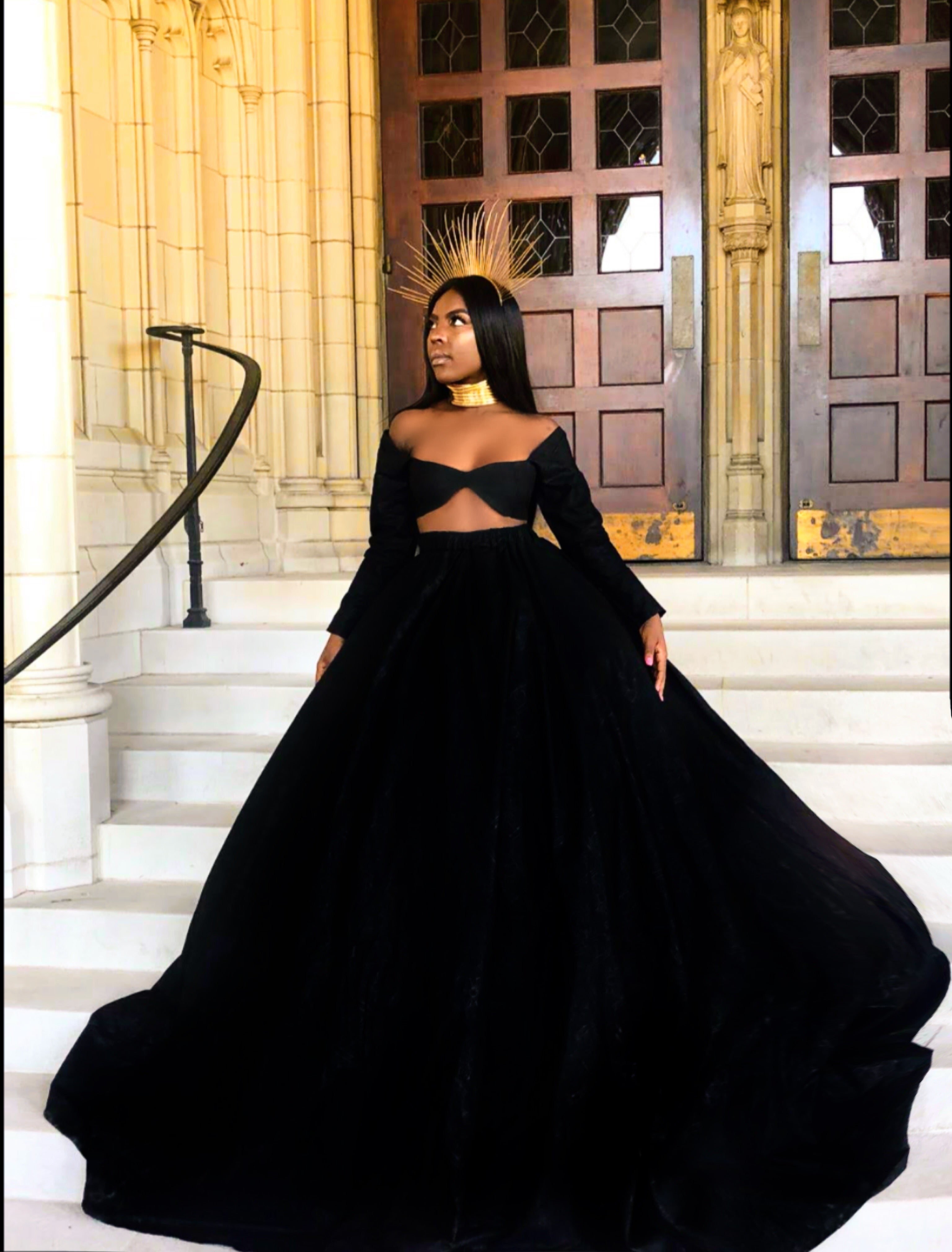 Bahati | Two-piece Ball Gown | By Attaa
